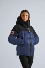 Luna Down Hooded Puffer Jacket