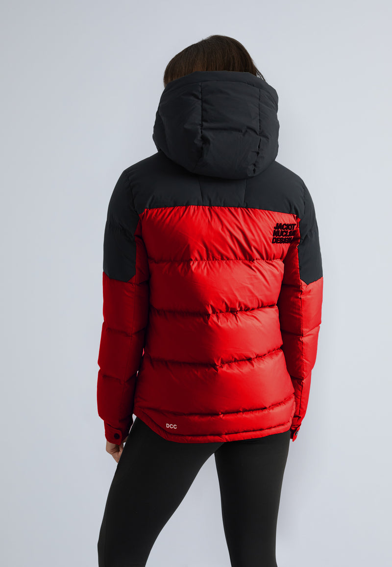 Luna Down Hooded Puffer Jacket