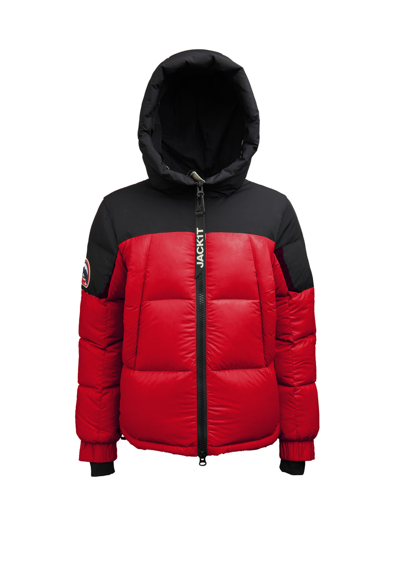 Luna Down Hooded Puffer Jacket