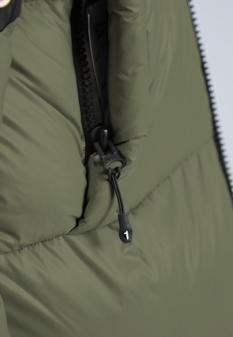 Luna Down Hooded Puffer Jacket