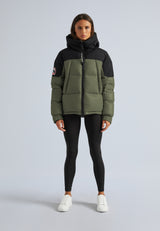 Luna Down Hooded Puffer Jacket