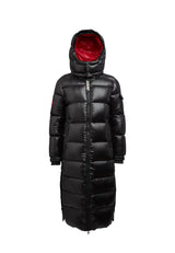 EZ Slick Puffer Hooded Ultra Long Jacket