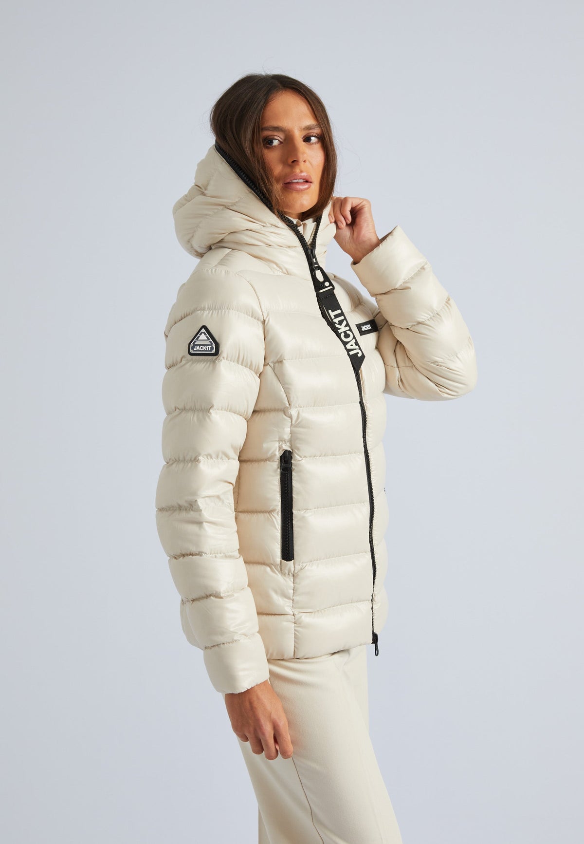 R3D Slick Racer Jacket Stone by JACK1T