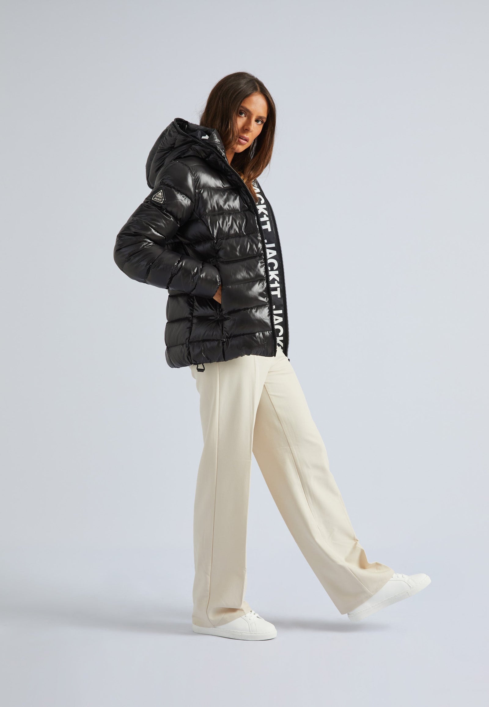 R3D Slick Racer Jacket Black by JACK1T
