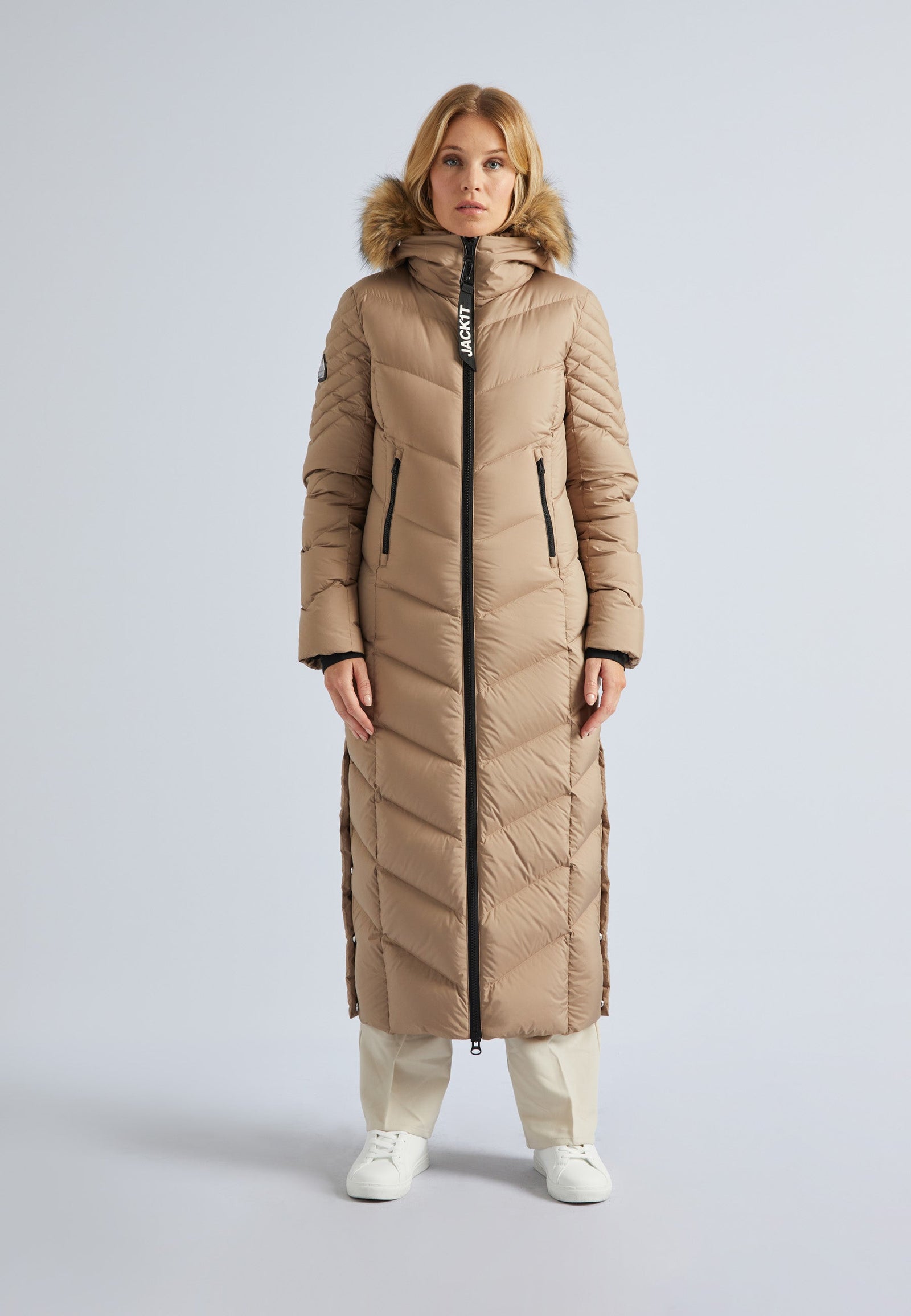 Vector Ultra Long Fur Coat Mink by JACK1T