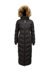 Vector Down Coat Black Natural