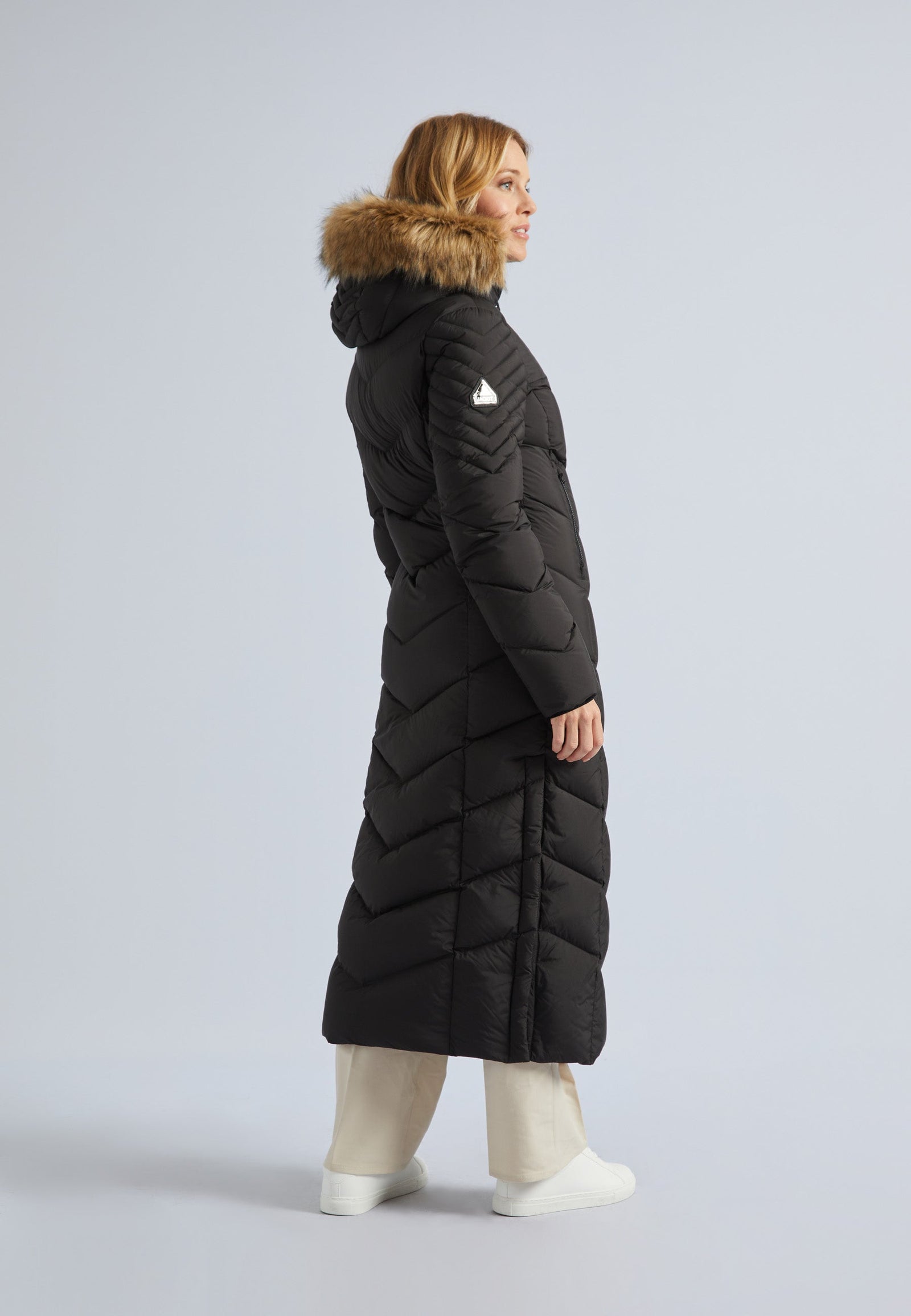Vector Down Coat Black/Natural by JACK1T