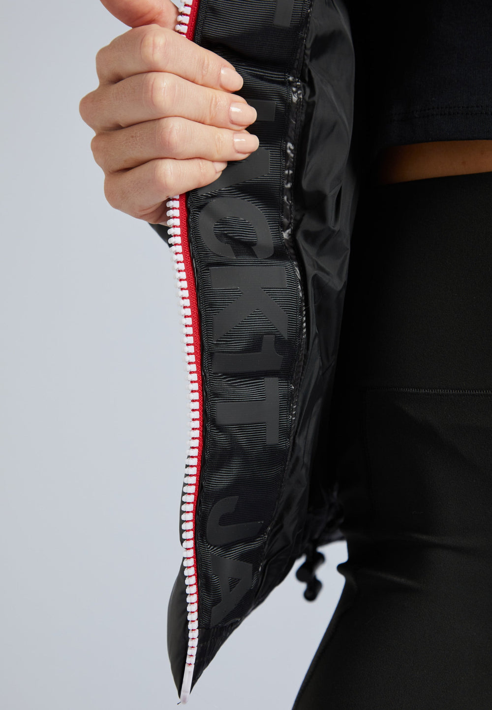 R3D Tricolore Zip Jacket Black by JACK1T