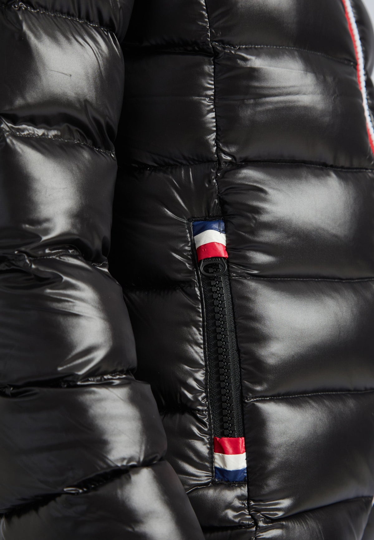 R3D Tricolore Zip Jacket Black by JACK1T
