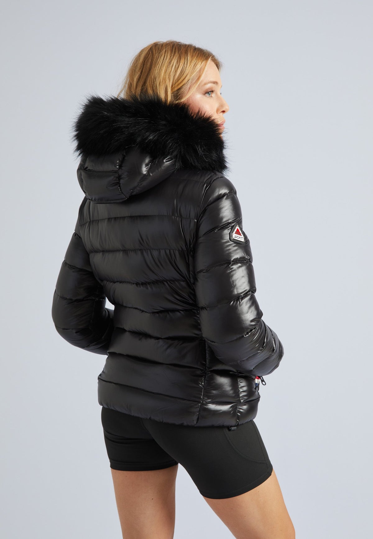R3D Tricolore Zip Jacket Black by JACK1T