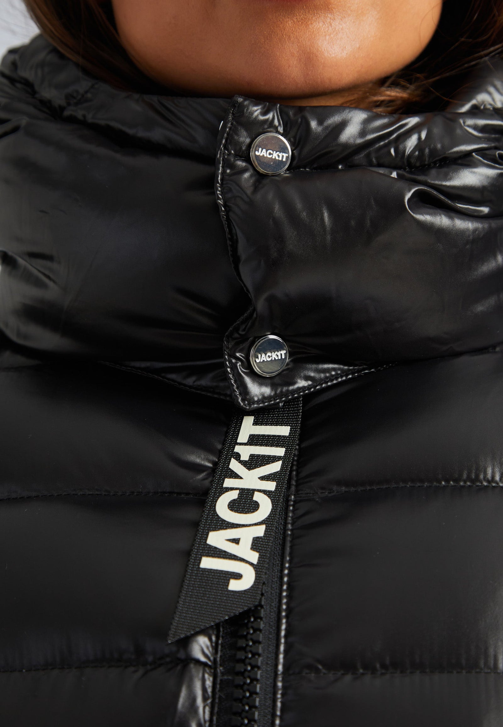 Squadra Slick Racer Jacket Black by JACK1T