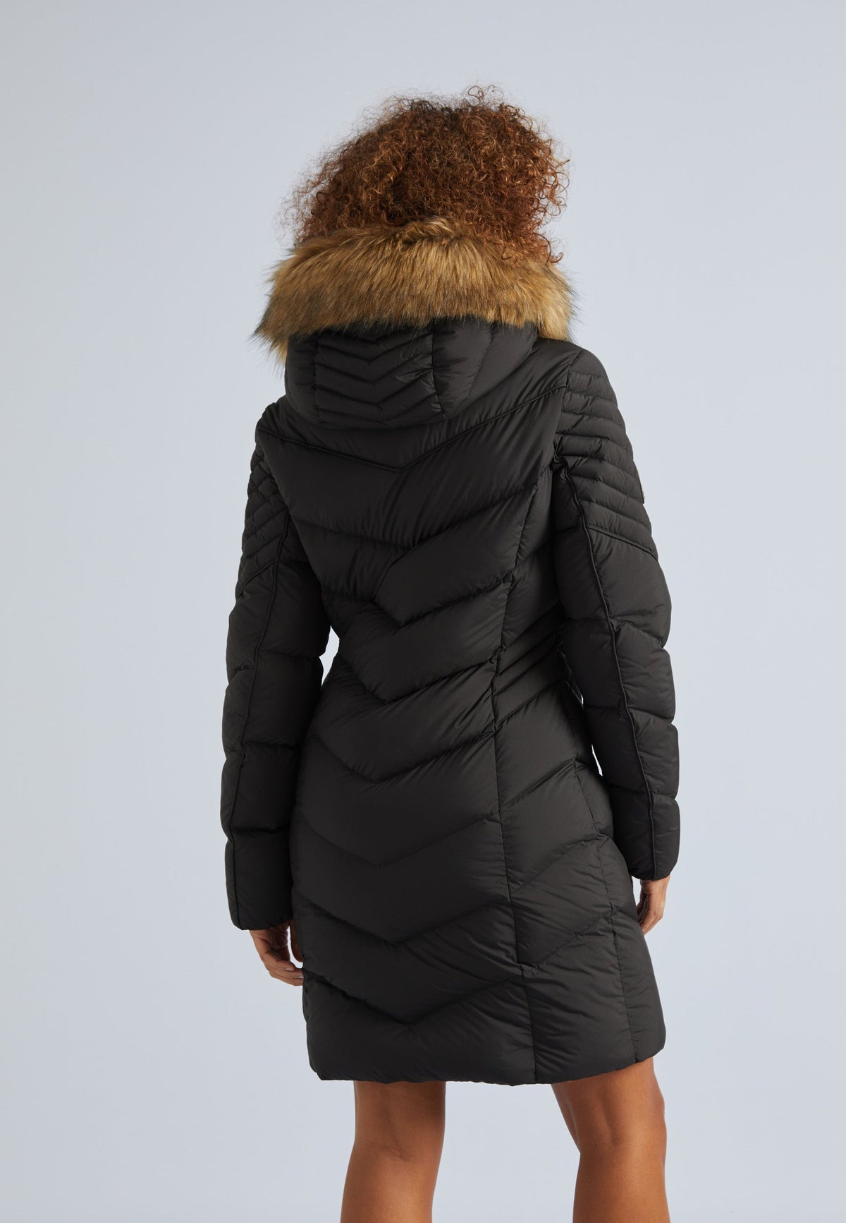 Opium Luxe Parka Coat Black by JACK1T