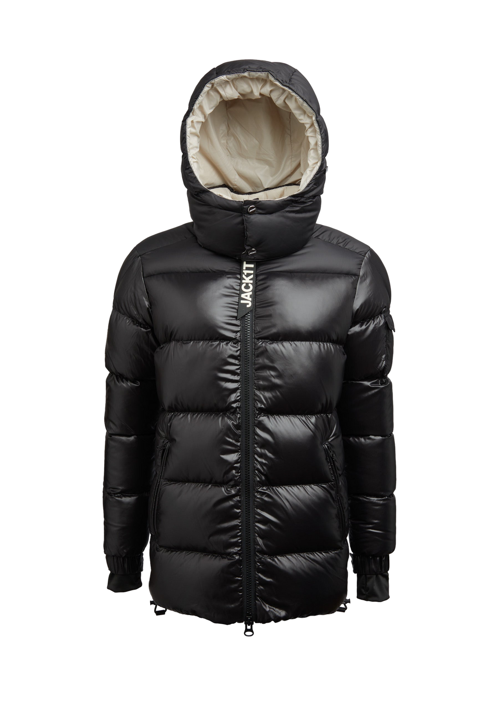Front Runner Slick Puffer Jacket flat lay swatch