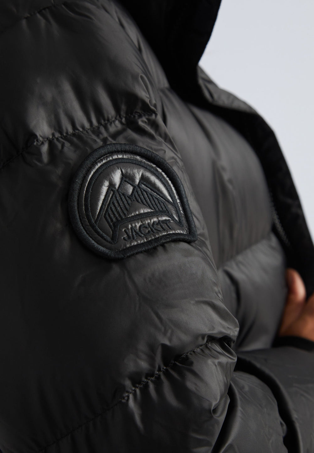 Cocoon Extra Long Coat Black by JACK1T