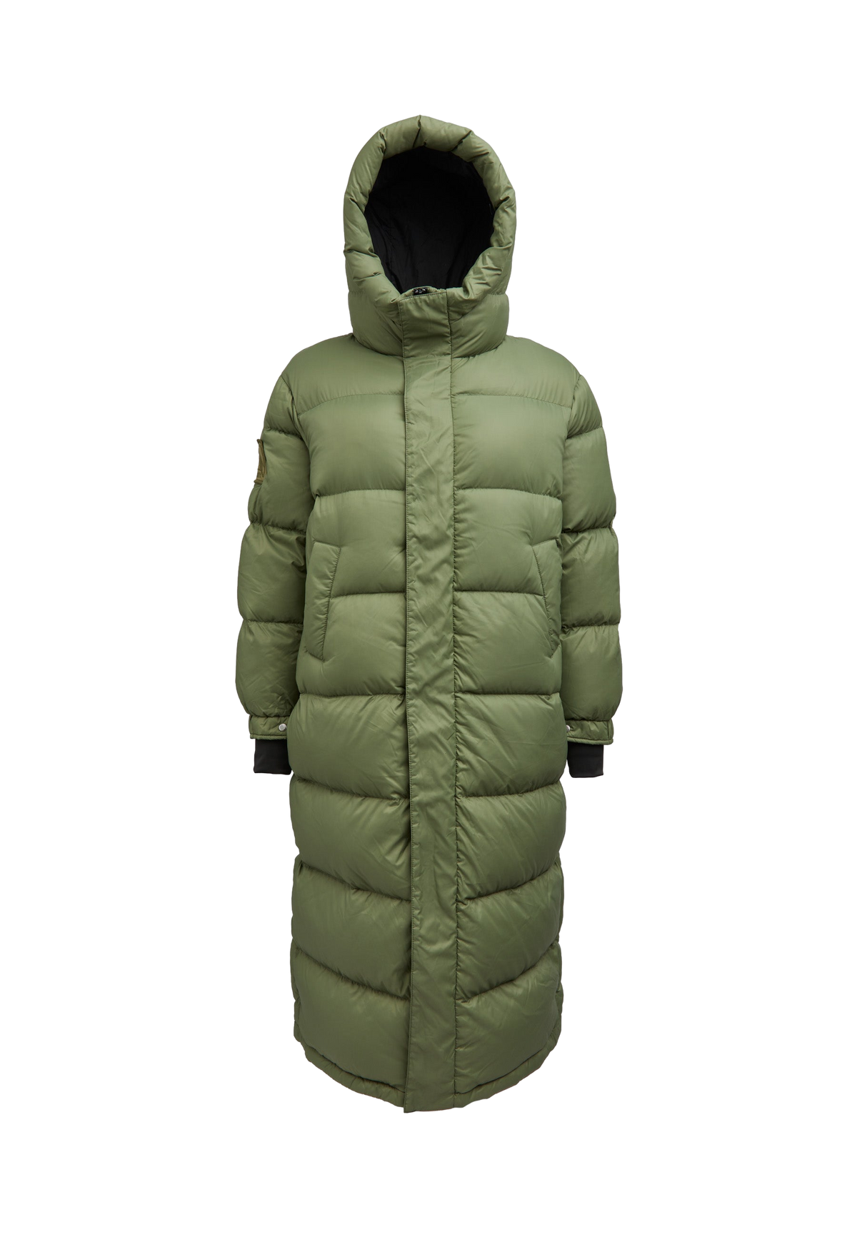 Cocoon Extra Long Coat V2 flat lay swatch