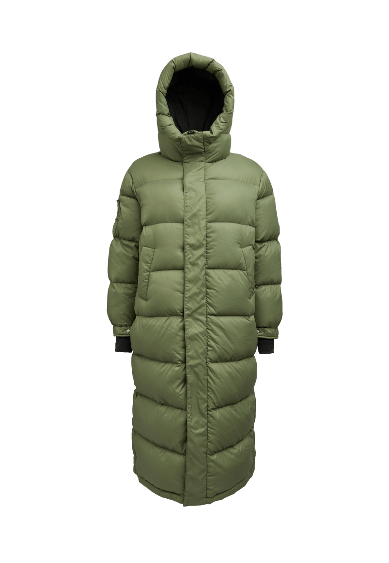 Cocoon Extra Long Coat V2 flat lay swatch