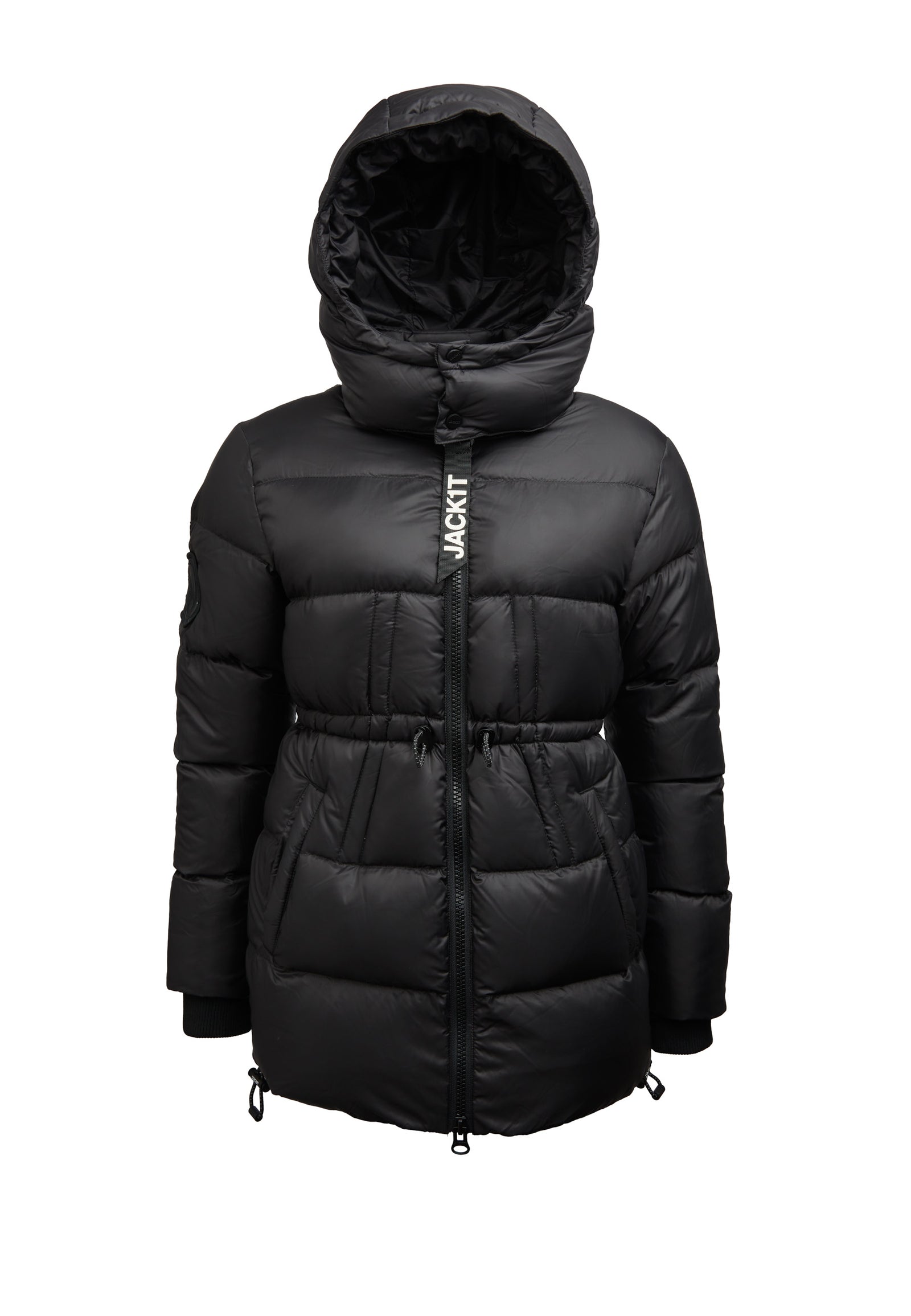 Shop Women's Drifter Dry Hooded Jacket in Black | JACK1T