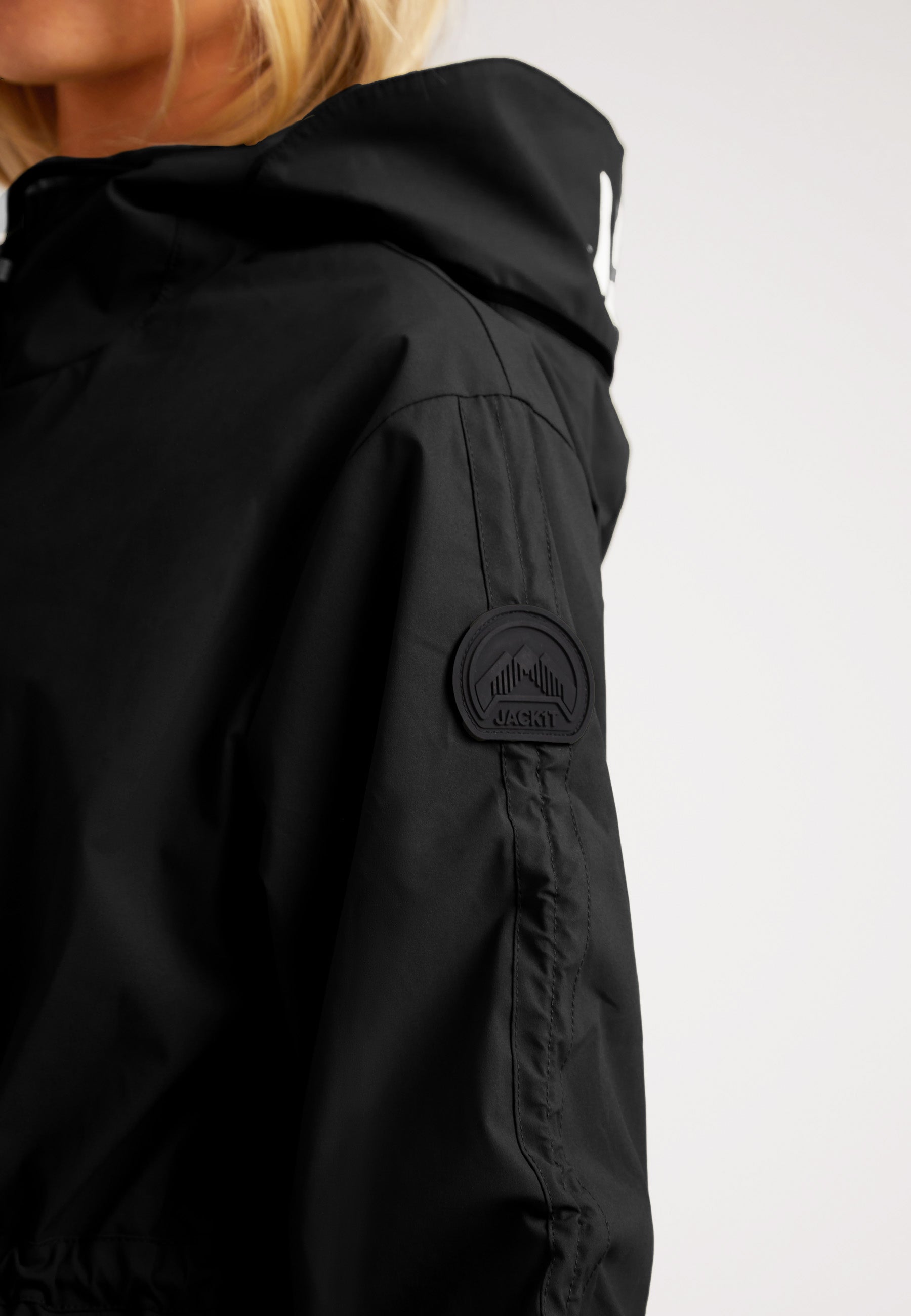 Shop Helio Windbreaker in Black | JACK1T