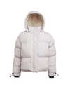 HELIO Cropped Duvet Puffer Jacket
