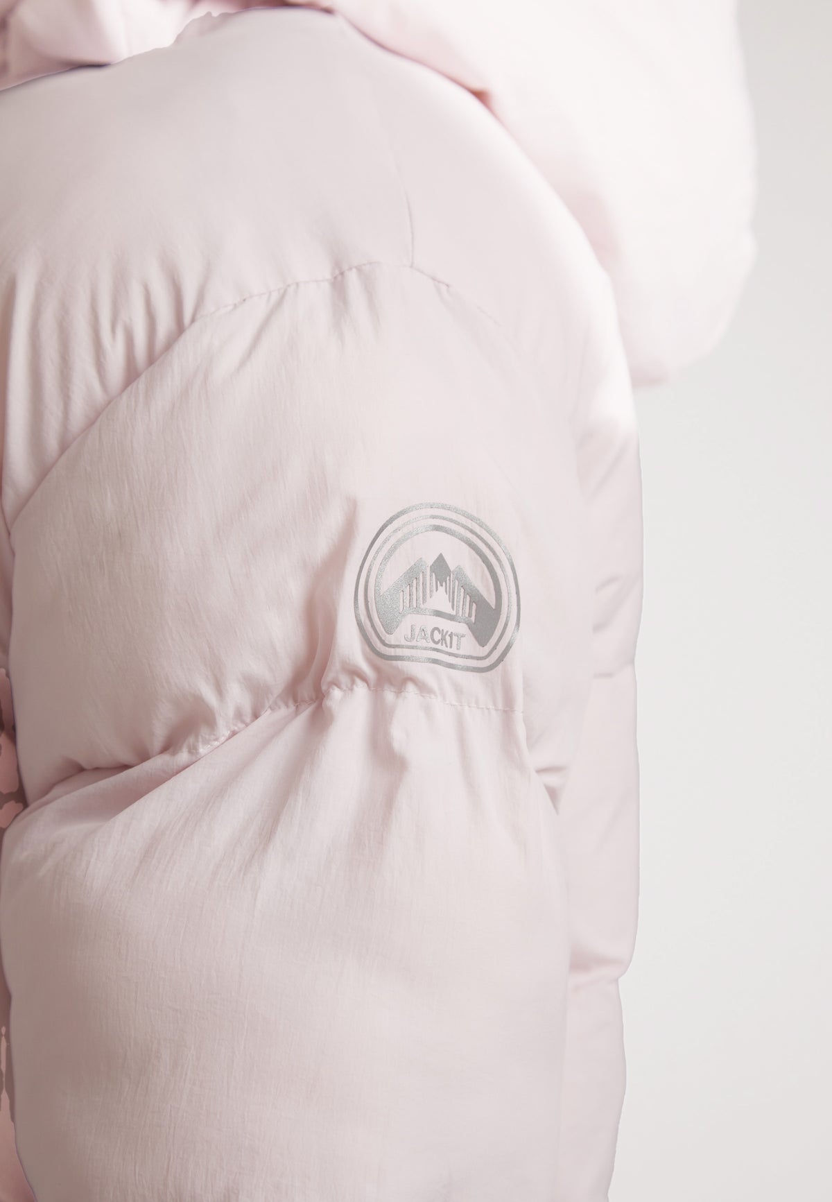 HELIO Cropped Duvet Puffer Jacket