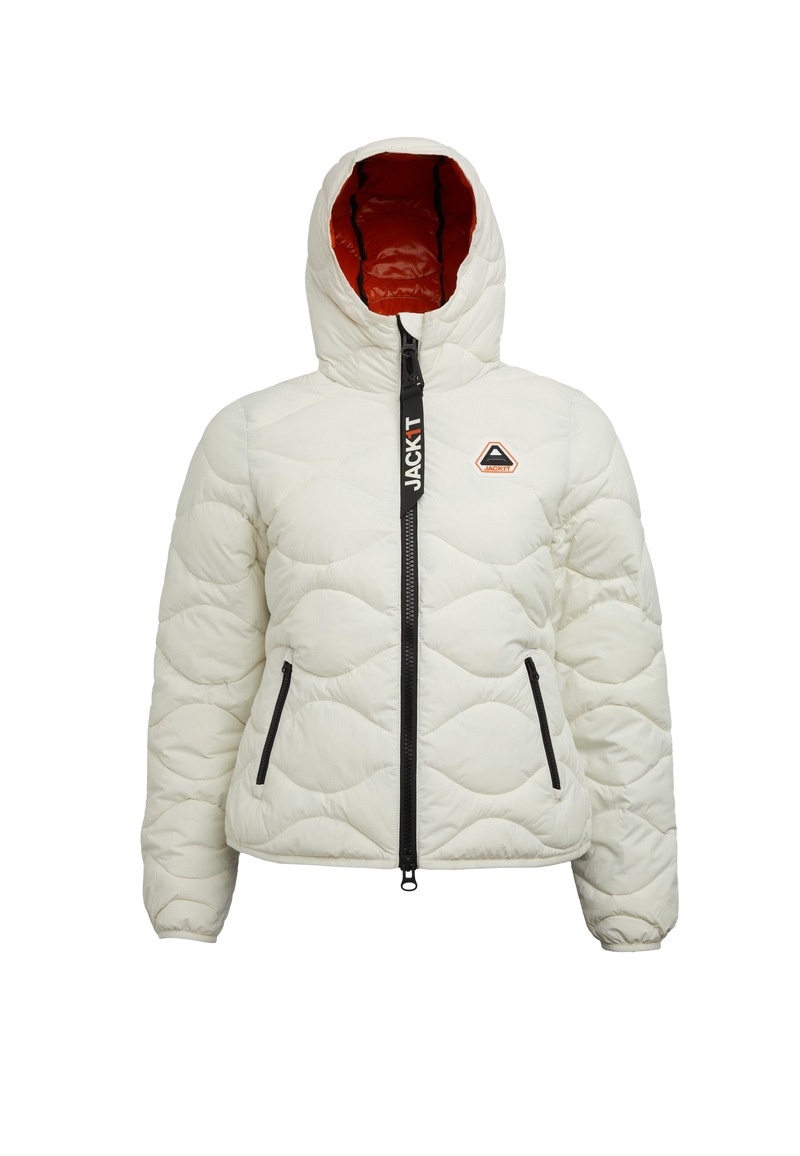 ORB1T Quilted Puffer Jacket flat lay swatch