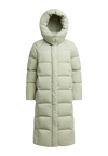 Cloud Ultra Long Down Puffer Coat Sage