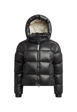 EZ Boxed Crop Down Puffer Jacket Lux
