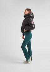 EZ Boxed Crop Down Puffer Jacket Lux