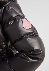 EZ Boxed Crop Down Puffer Jacket Lux