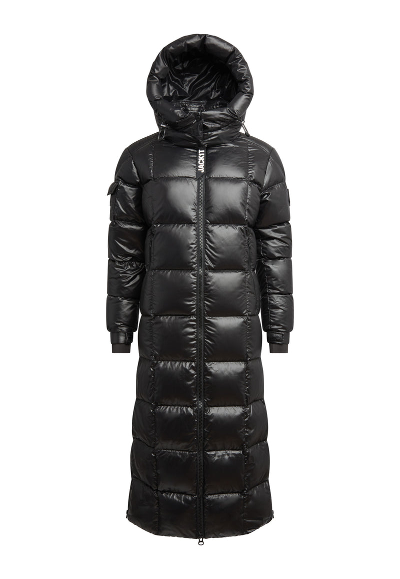 EZ Boxed Ultra Long Down Puffer Coat Lux