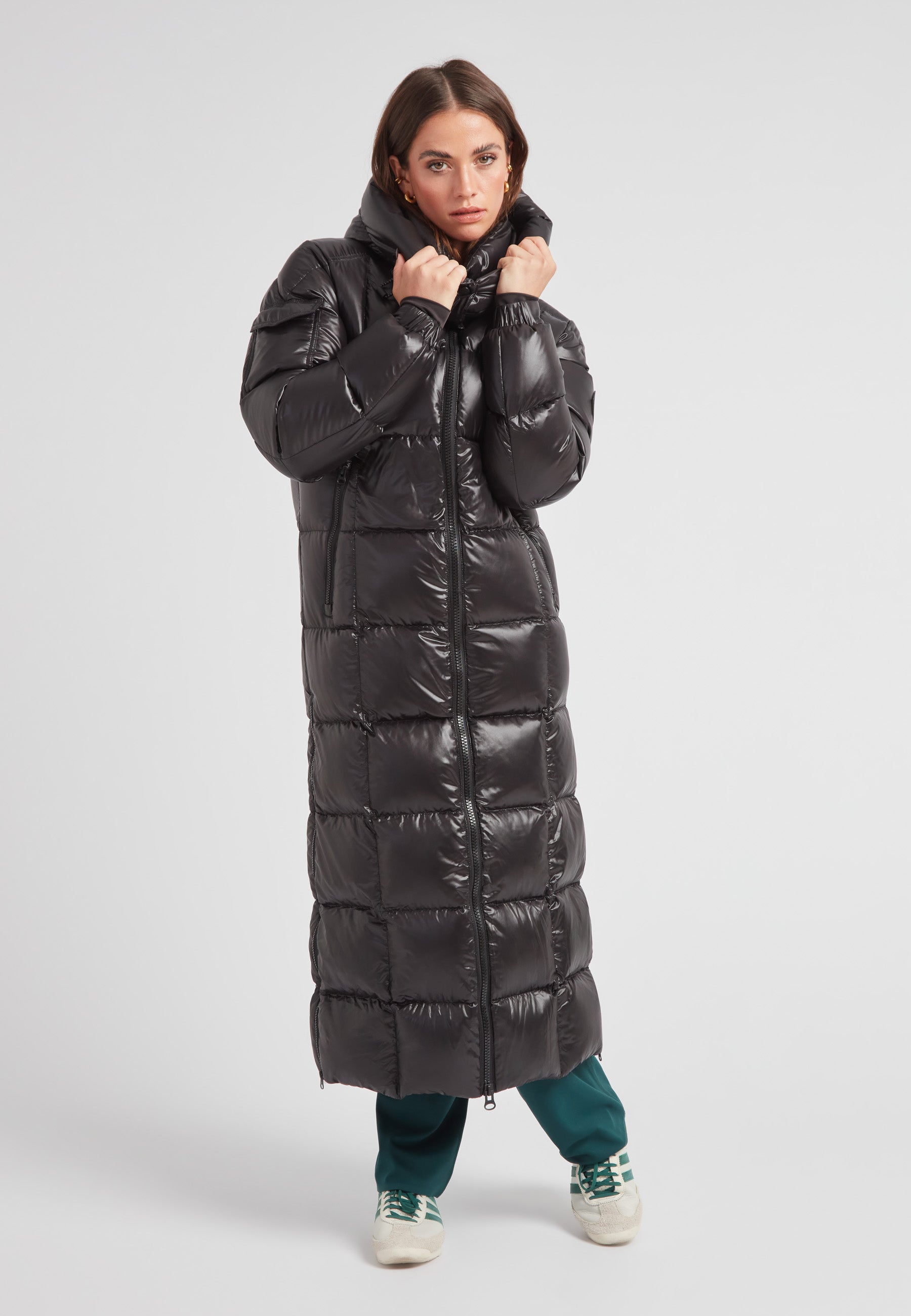 EZ Boxed Ultra Long Down Puffer Coat Lux Black - Winter Wear – JACK1T EZ Boxed Ultra Long Down Puffer Coat Lux Black - Winter Wear – JACK1T