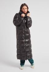 EZ Boxed Ultra Long Down Puffer Coat Lux
