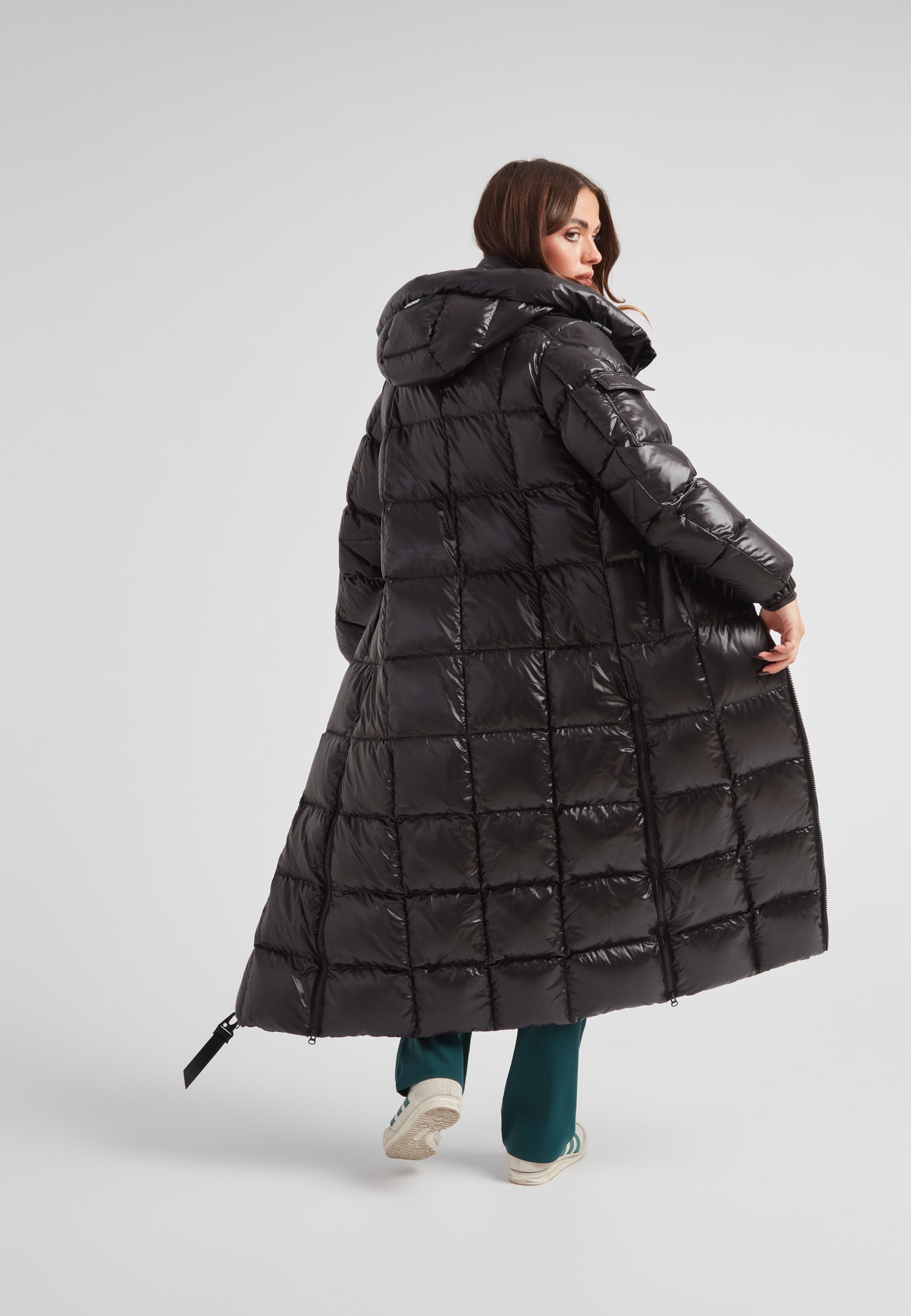 EZ Boxed Ultra Long Down Puffer Coat Lux Black - Winter Wear – JACK1T