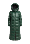 EZ Boxed Ultra Long Down Puffer Coat Lux Emerald