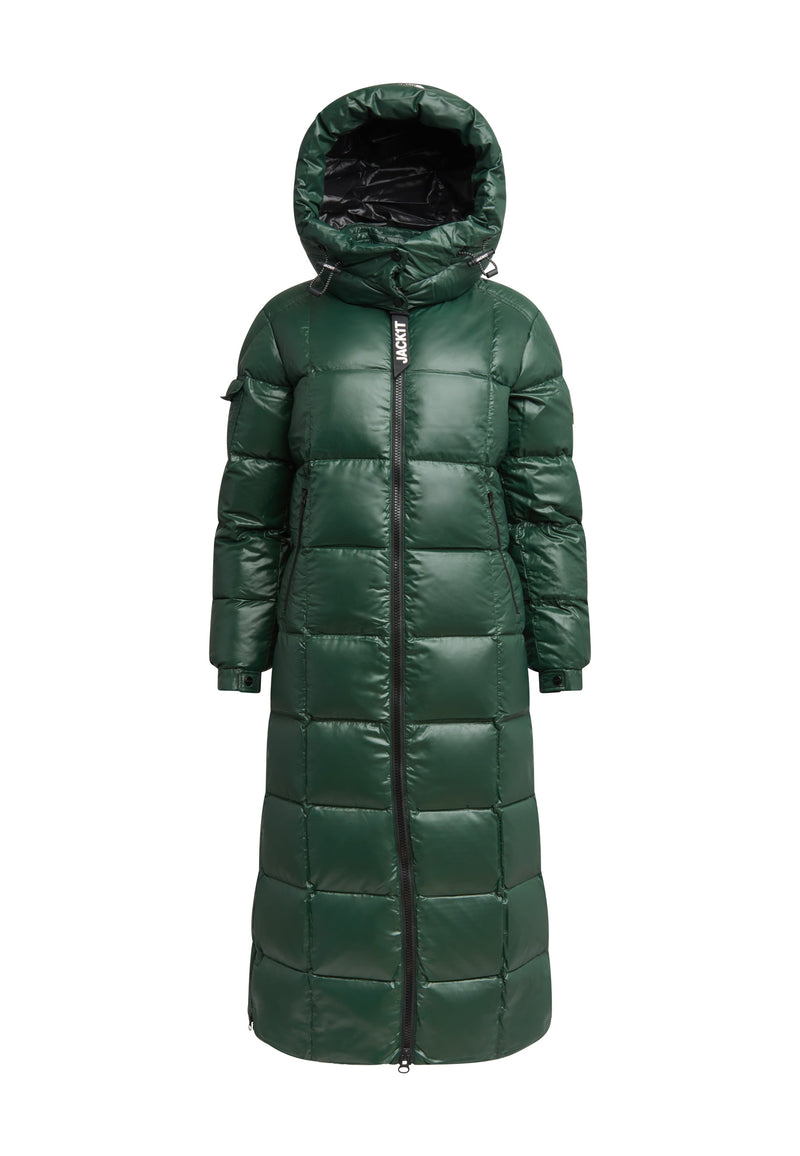 EZ Boxed Ultra Long Down Puffer Coat Lux