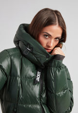 EZ Boxed Ultra Long Down Puffer Coat Lux