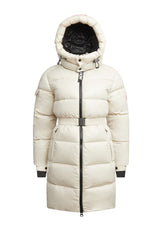 EZ Belted Down Puffer Coat Lux