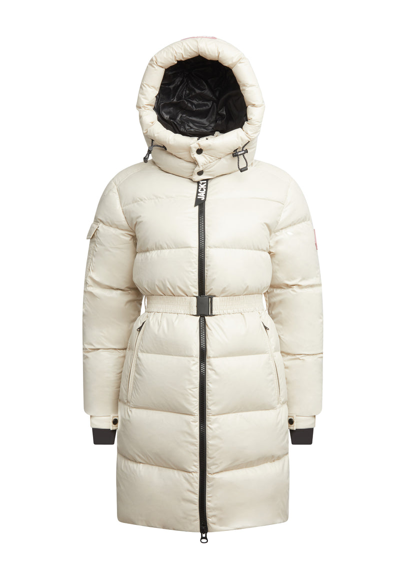 EZ Belted Down Puffer Coat Lux