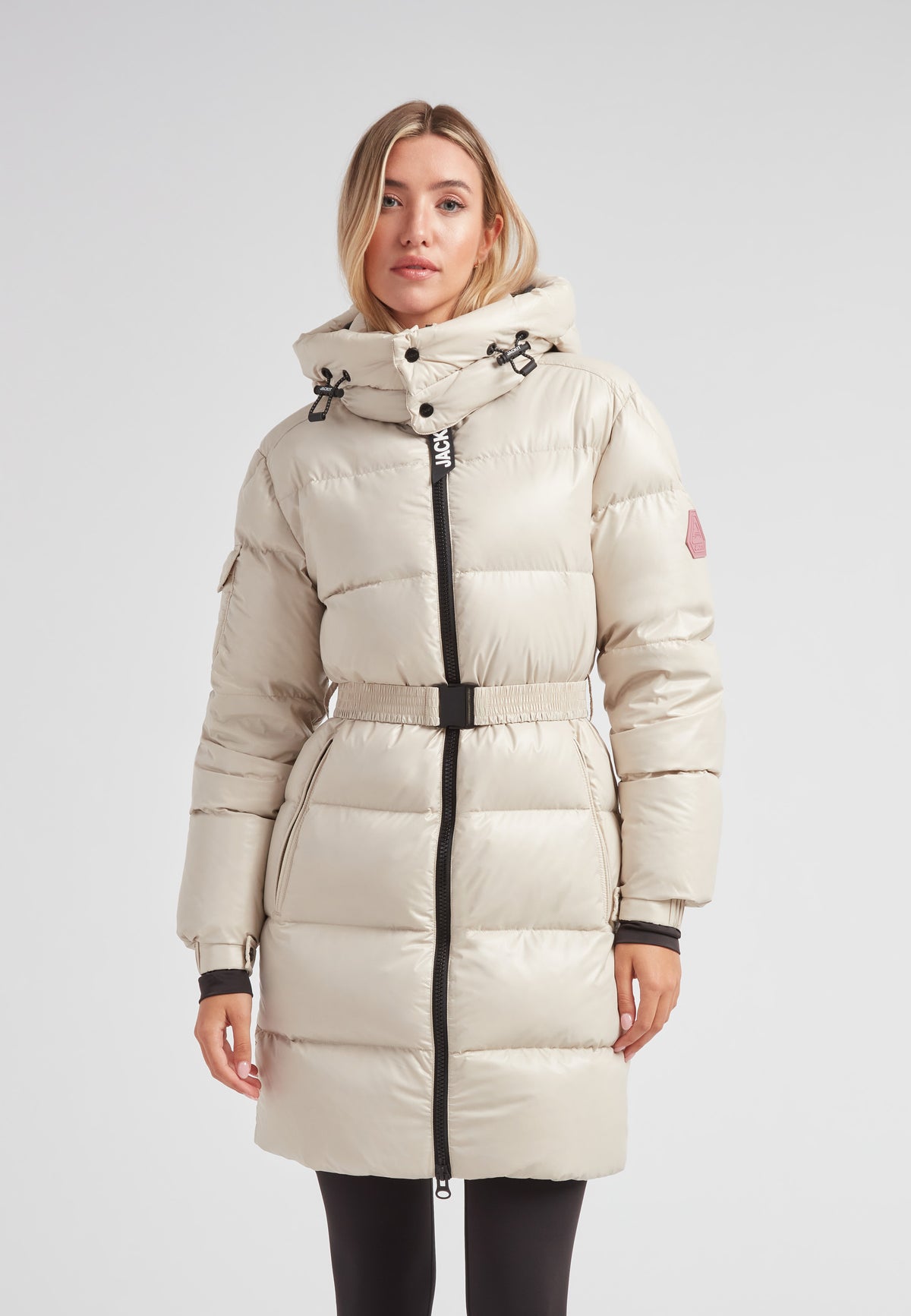 EZ Belted Down Puffer Coat Lux