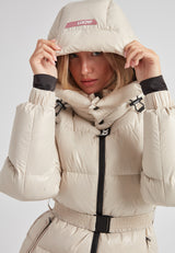 EZ Belted Down Puffer Coat Lux