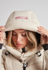 EZ Belted Down Puffer Coat Lux