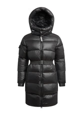 EZ Belted Down Puffer Coat Lux
