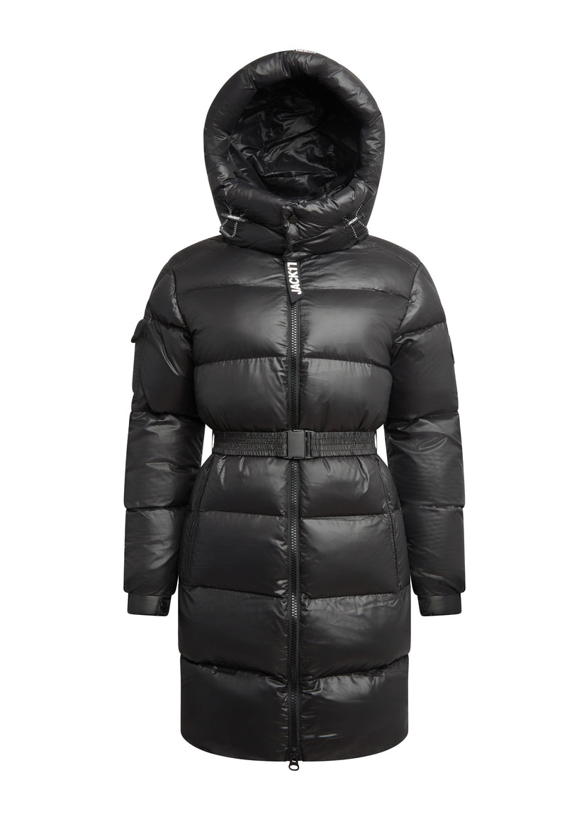 EZ Belted Down Puffer Coat Lux