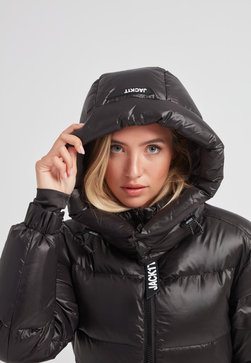 EZ Belted Down Puffer Coat Lux