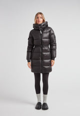 EZ Belted Down Puffer Coat Lux