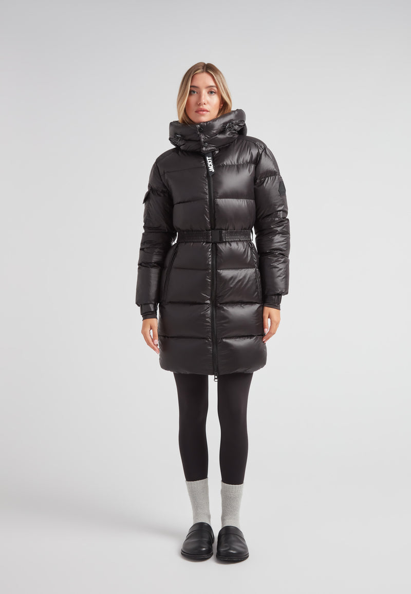 EZ Belted Down Puffer Coat Lux