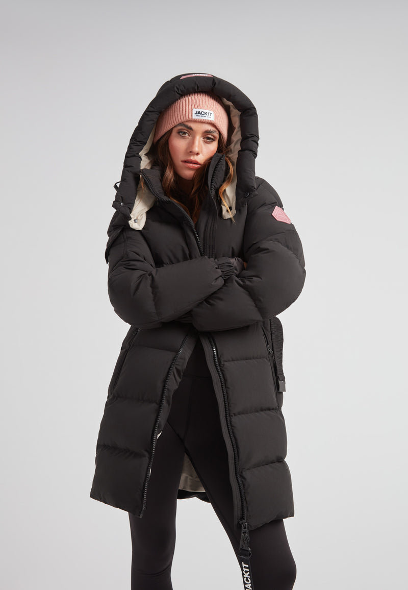 EZ Belted Down Puffer Coat Matt