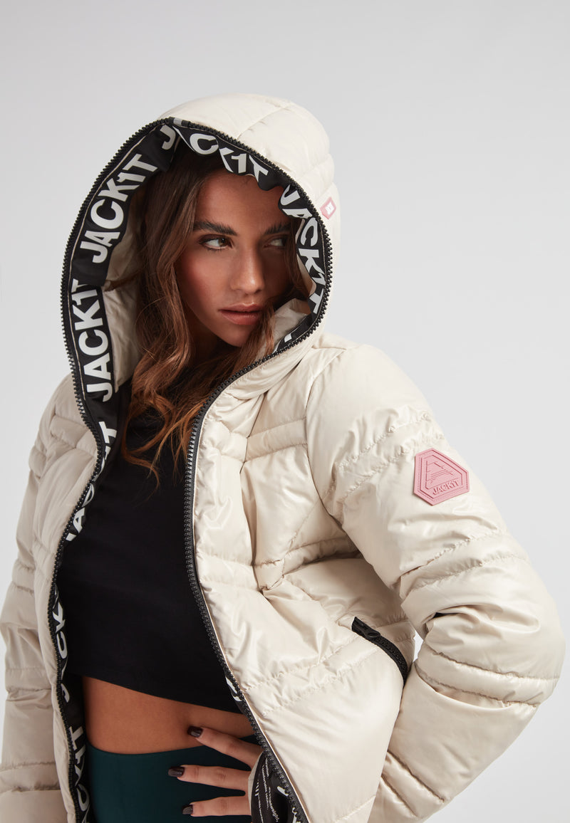 R4D Tramline Puffer Racer Jacket Lux