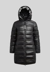 R4D Tramline Down Coat Lux Black