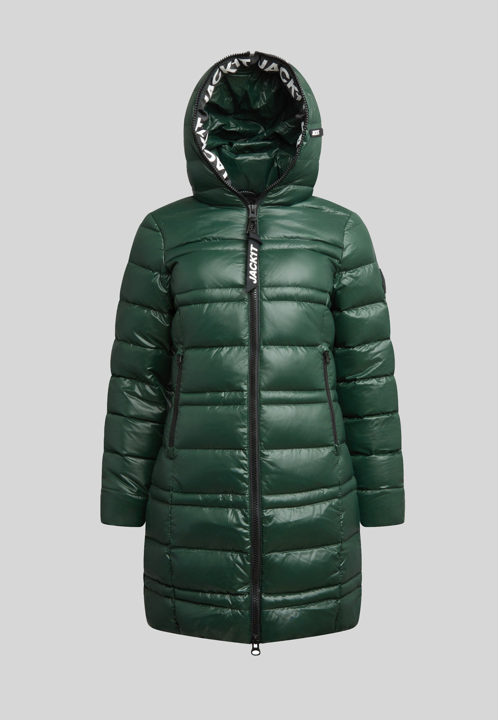 R4D Tramline Down Coat Lux Emerald | Stylish Winter Wear – JACK1T